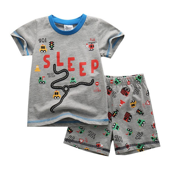 Boy's Graphic Tee and short set