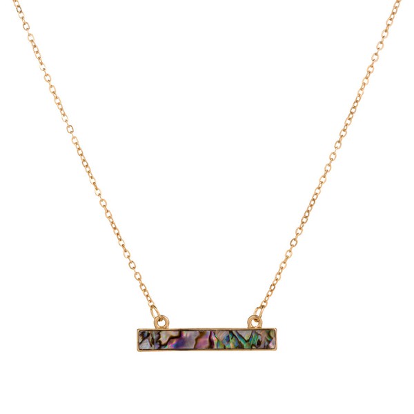Abalone Pendant Necklace