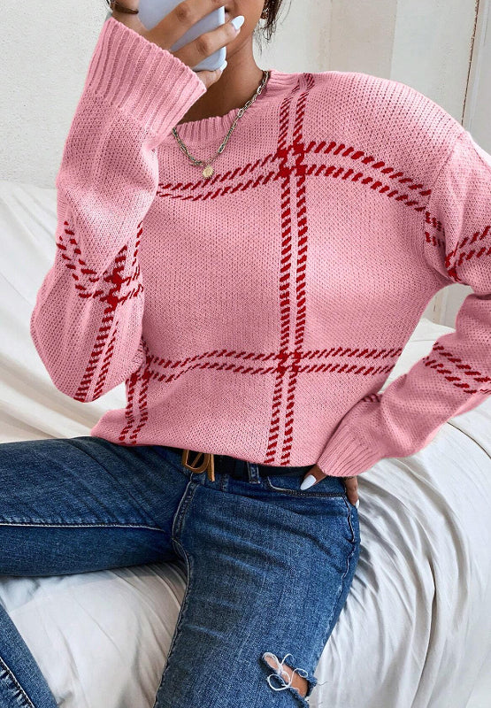Cozy Blush Pink Sweater