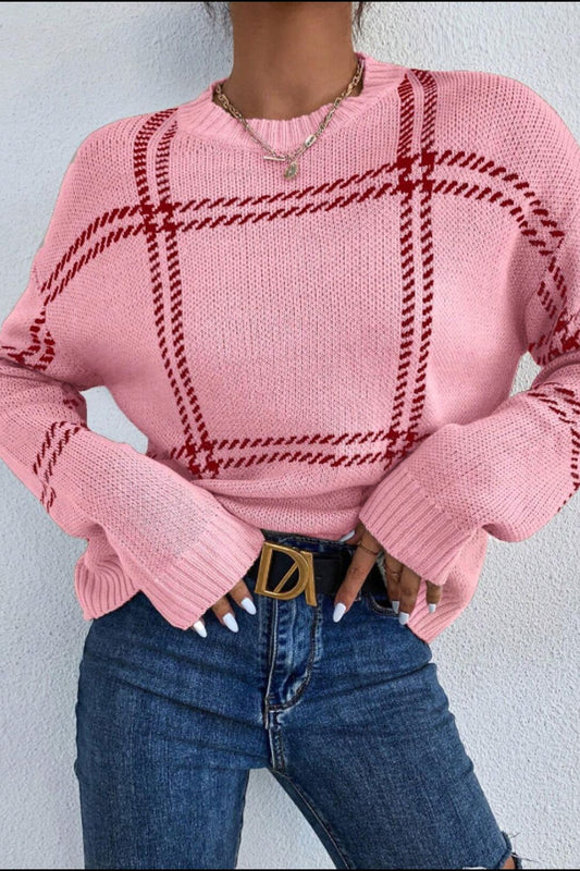 Cozy Blush Pink Sweater
