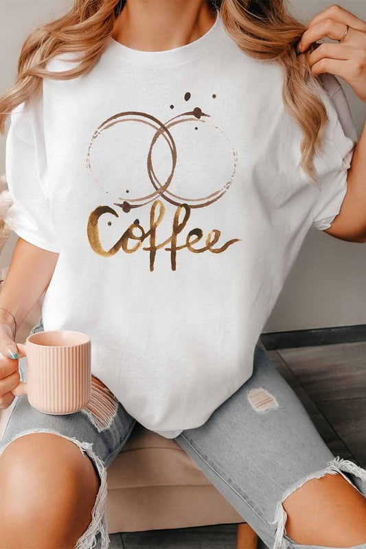 Coffee Stains Graphic Tee