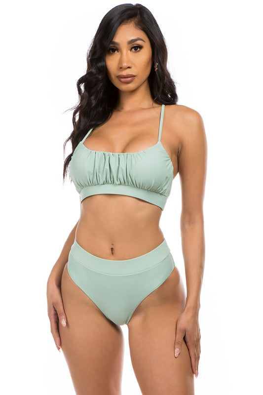 Ruched Top Bikini