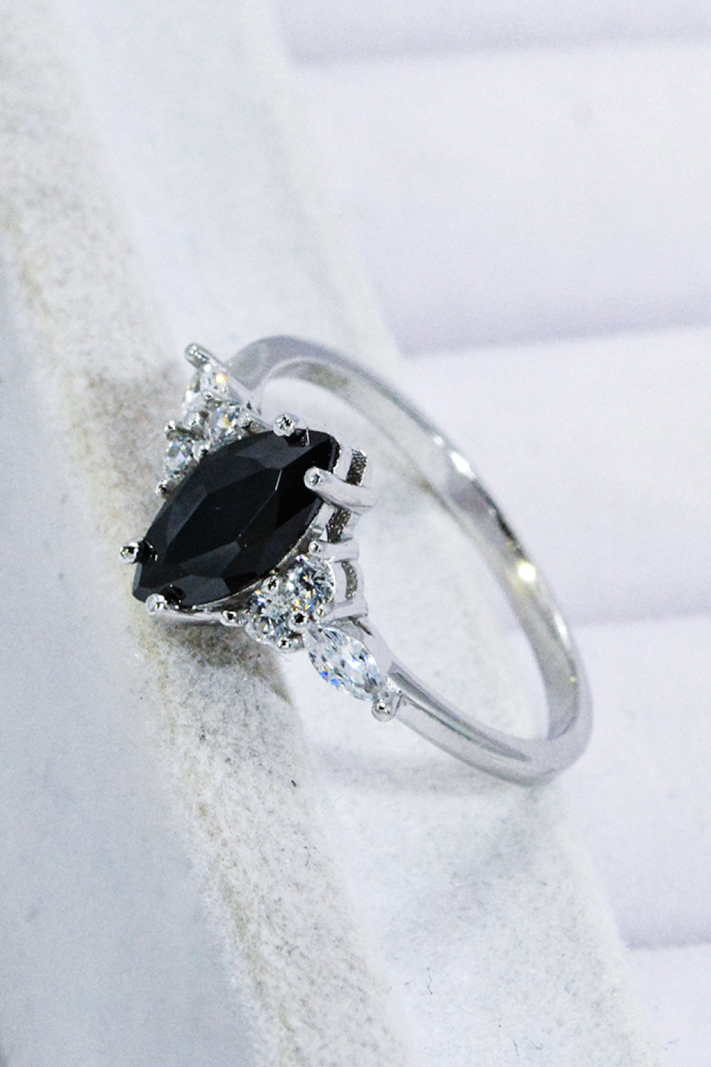 Black Agate Ring